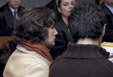 Telma Ortiz, hermana de la Princesa de Asturias, durante la vista oral en los Juzgados de Toledo. EFE telmaortiz