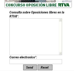 Imagen de la web del SPA en la RTVA desde donde realizar la consulta por email consultorio_oposiciones.jpg