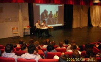 Momento de la intervención de los motrileños del SPA