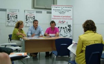 Rueda de prensa celebrada ayer