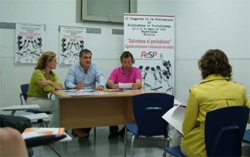 Rueda de prensa celebrada ayer