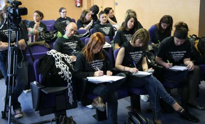 Rueda de prensa en Vigo