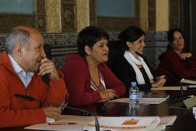 Imagen de la asamblea del SPA Córdoba del pasado sábado