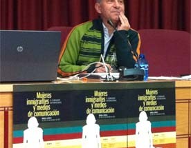 Francisco Terrón durante la segunda jornada del Seminario
