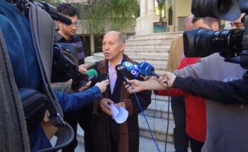 Atendiendo a los medios en la Subdelegación del Gobierno de Granada