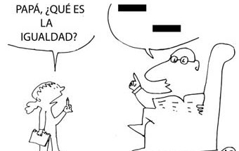 Viñeta sobre la igualdad