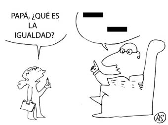 Viñeta sobre la igualdad