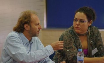 Manuel Chaparro y Carolina Aguilera