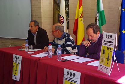 De izquierda a derecha, Rafael Herrera, Francisco Terrón y Agustín Yanel