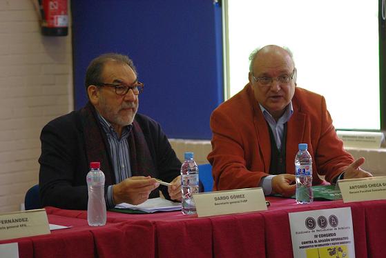 Dardo Gómez (izquierda) y Antonio Checa
