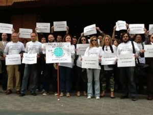 Protesta en Madrid