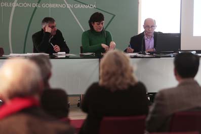 De izquierda a derecha, Jorge Muñoz, Lola Fernández y Paco Terrón. Autor de la foto: Miguel Rodríguez