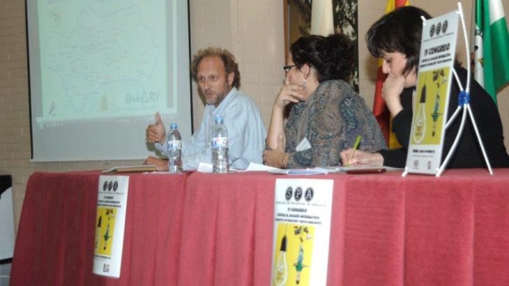 El director de la EMA, Manuel Chaparro, en el IV Congreso del SPA en Córdoba