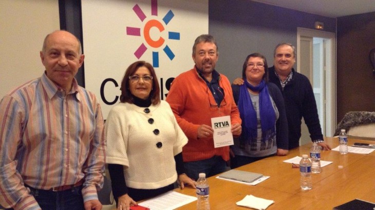 Presentación del del documento "2015: la RTVA que queremos" en Canal Sur