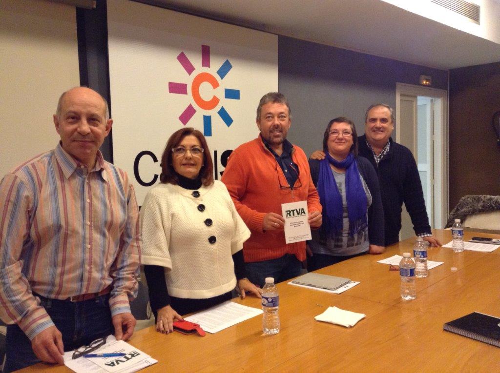 Presentación del del documento "2015: la RTVA que queremos" en Canal Sur