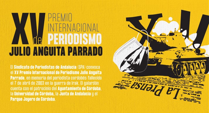 El Sindicato de Periodistas de Andalucía convoca el XV Premio Internacional de Periodismo Julio Anguita Parrado