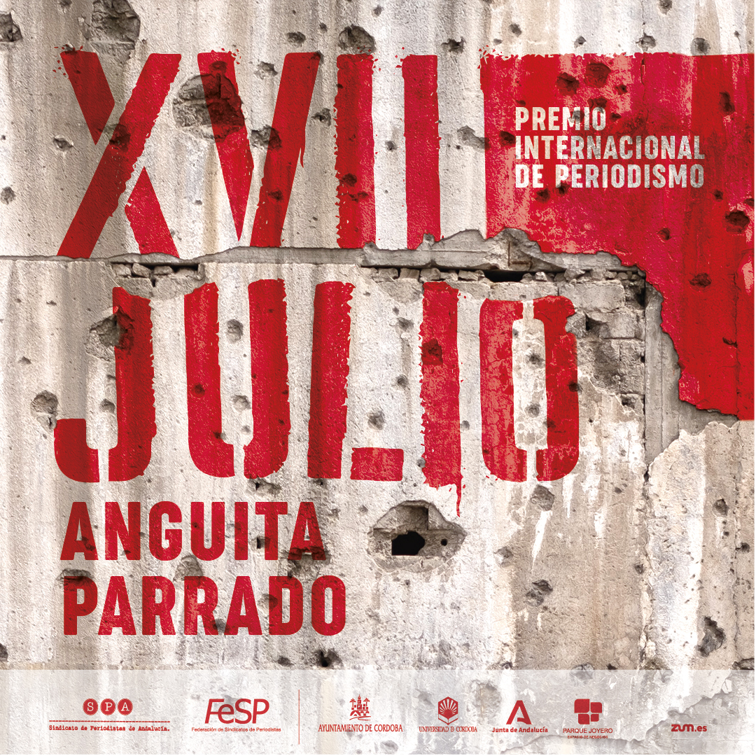 El Sindicato de Periodistas de Andalucía convoca el XVII Premio Internacional de Periodismo Julio Anguita Parrado