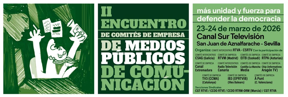 Segundo encuentro de la plataforma RTVs en Públicas en Lucha en defensa del servicio público